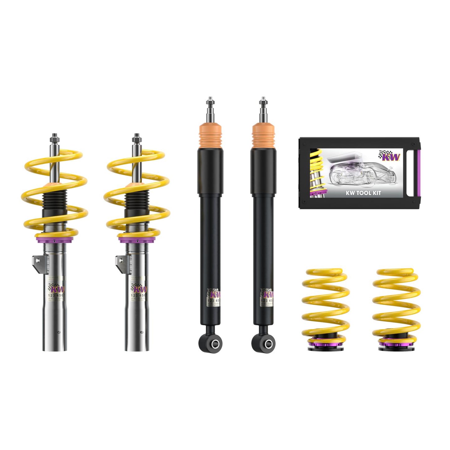 Койловер підвіски V1 inox — MINI MINI Convertible (F57) FMCA, UKL-L, MINI MINI (F55) FML4, UKL-L (Cooper…One First)