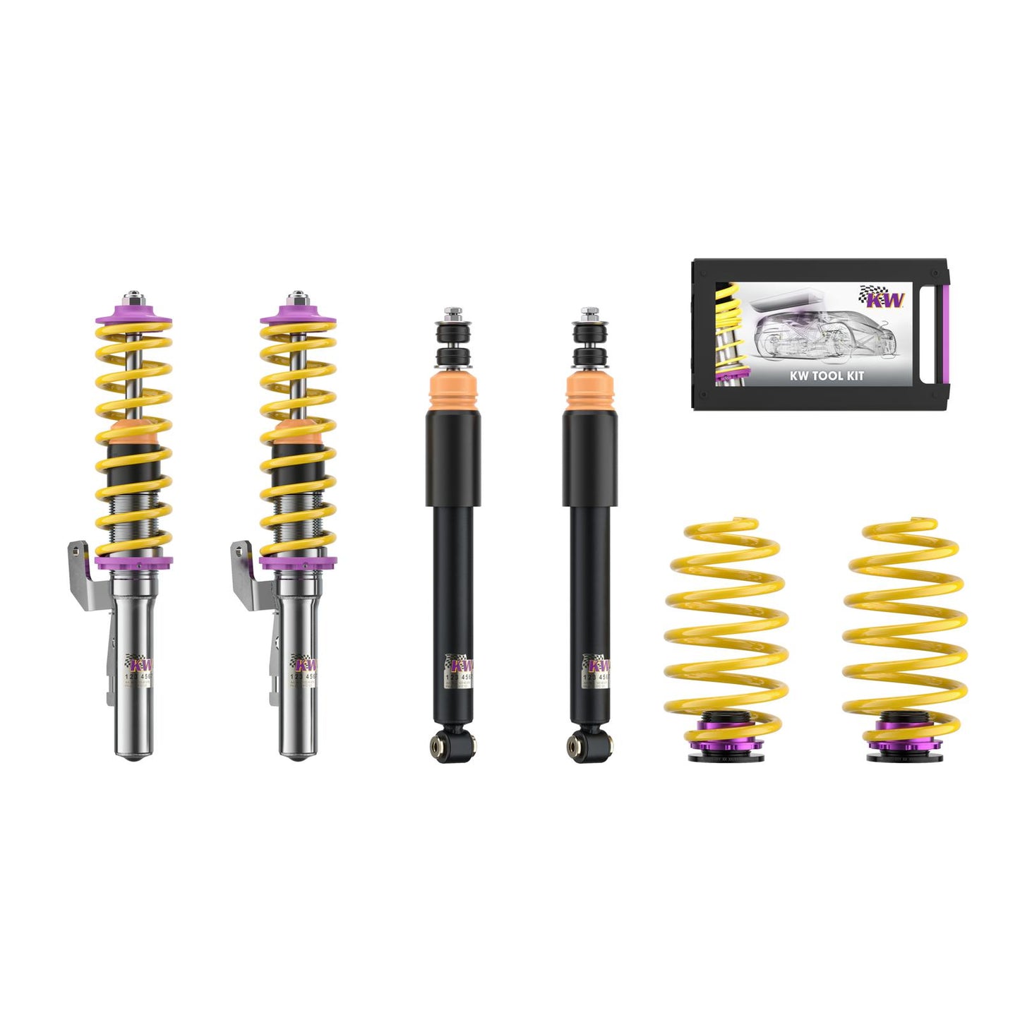 Койловерна підвіска V2 inox — SMART FORTWO Convertible (451), SMART FORTWO Coupe (451) (0.8 CDi, 1.0, 1.0 Turbo)