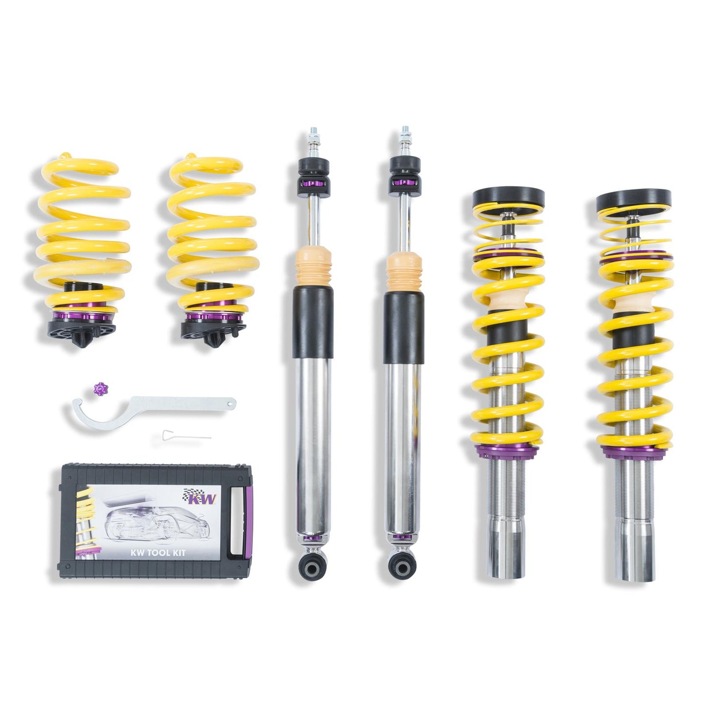 Койловерна підвіска V3 inox — AUDI A4 Avant (B9) B8, 8W5, AUDI A5 Sportback (B8) F5A (S4 TDI Mild Hybrid quattro…S5 TFSI quattro)