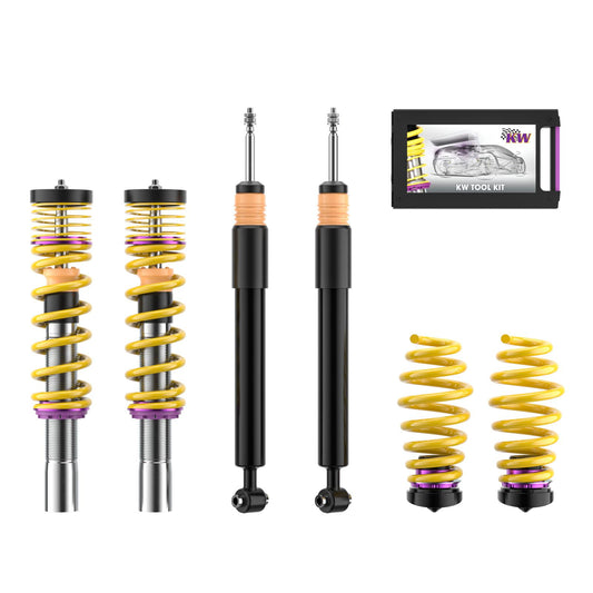 Койловер підвіски V1 inox — AUDI A4 (B9) 8W2, B8, AUDI A4 Avant (B9) B8, 8W5, AUDI A5 (B8) F53, AUDI A5 Sportback (B8) F5A (1.4 TFSI…45 TFSI Mild Hybrid quattro) [102100AP]