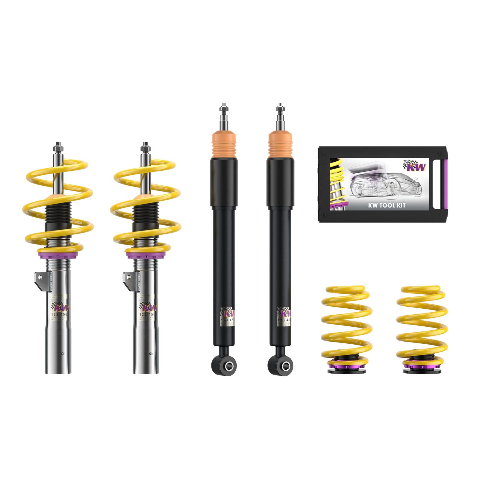Койловер підвіски V1 inox — MINI MINI Convertible (F57) FMCA, UKL-L, MINI MINI (F55) FML4, UKL-L (Cooper…One First)