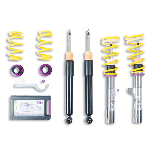 Койловер підвіски V1 inox — BMW 1 (F40) F1H, BMW 2 Active Tourer (F45) F2AT, UKL-L, BMW 2 Gran Tourer (F46) F2GT, UKL-L та ін. (116 d…xDrive 28 i) [102200BN]