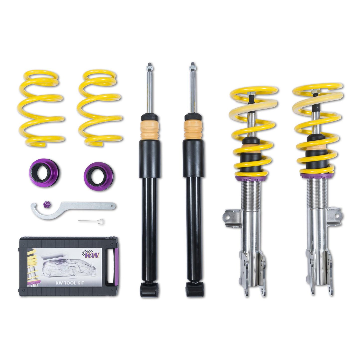 Койловер підвіски V1 inox — MERCEDES-BENZ GLA-CLASS (X156) 245 G, 245 G AMG (GLA 180…GLA 250 4-matic)