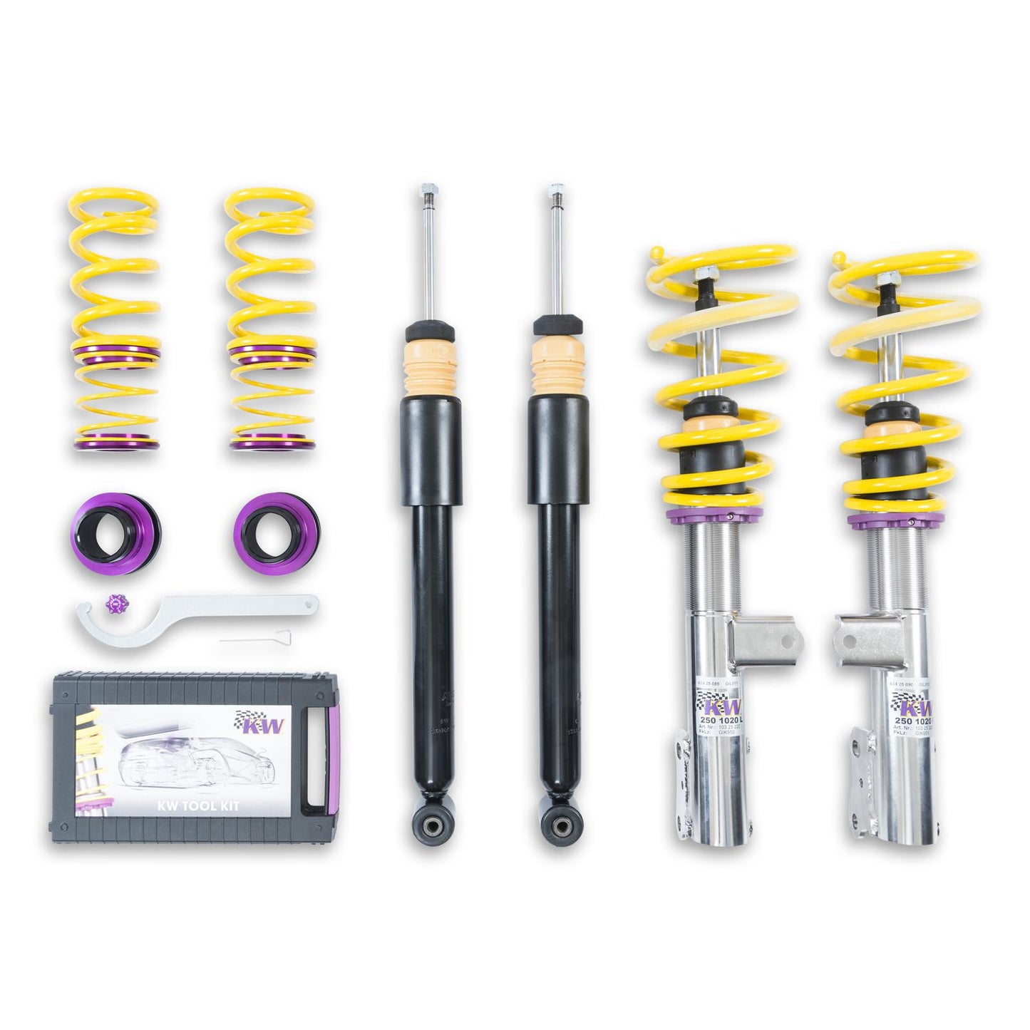 Койловер підвіски V1 inox — MERCEDES-BENZ A-CLASS (W176) 245, 245G AMG, MERCEDES-BENZ CLA Coupe (C117) 117, 245 G, 245 G AMG, MERCEDES-BENZ CLA Shooting Brake (X117) 245 G, 245 G AMG (A 200 CDI / d 4-matic…CLA 250 4-matic)