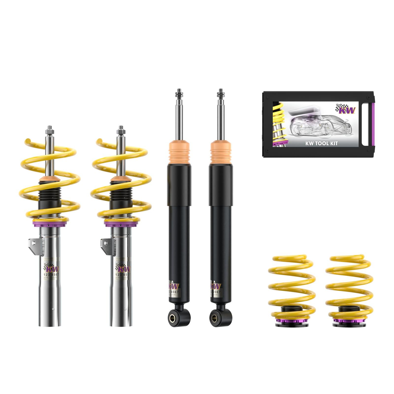 Койловерна підвіска V2 inox — MINI MINI (F66, F65), MINI MINI (F56) FML2, UKL-L (Cooper…One First)