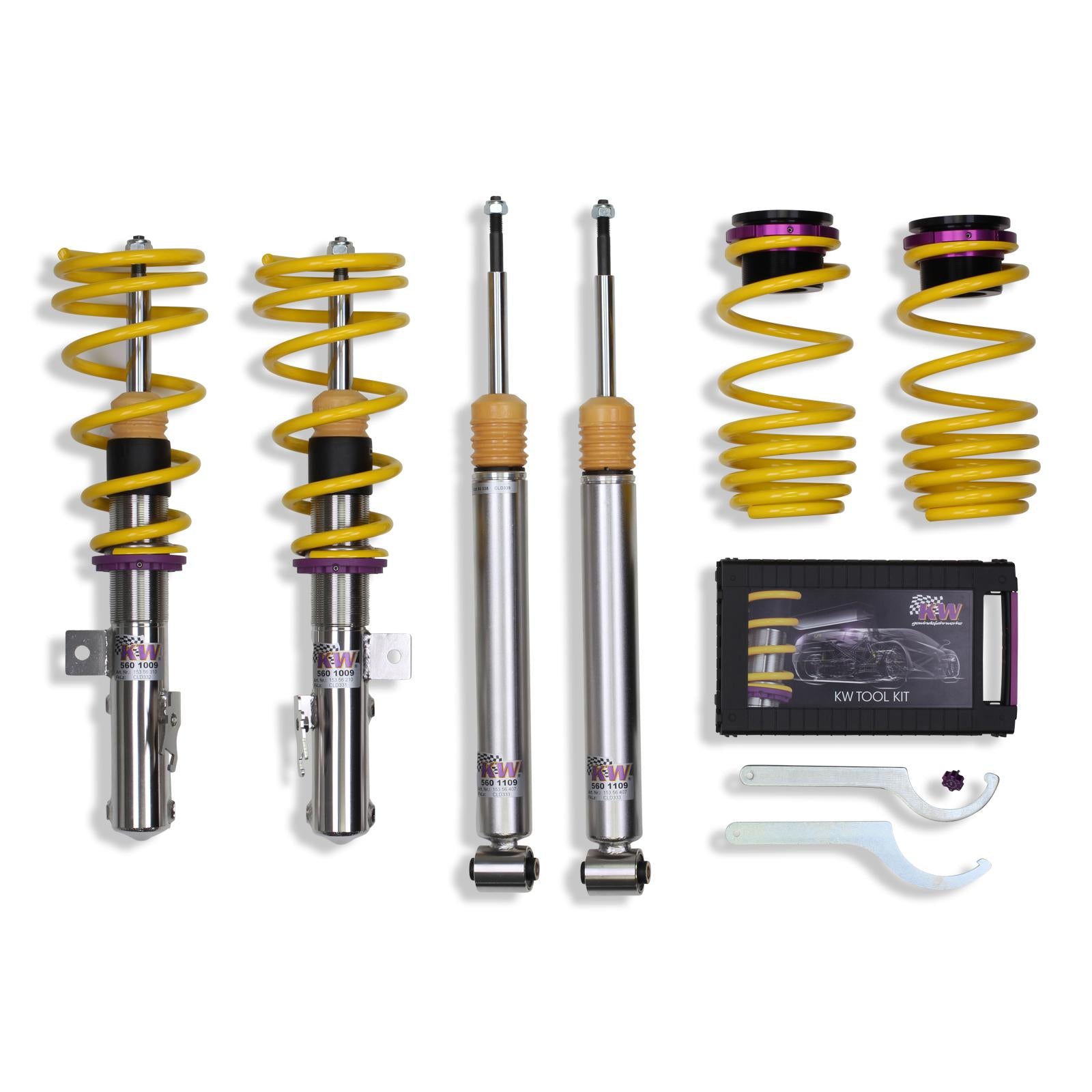 Койловерна підвіска V2 inox — TOYOTA AVENSIS Saloon (_T27_), TOYOTA AVENSIS Estate (_T27_) (1.6 D4-D…2.2 D-4D)