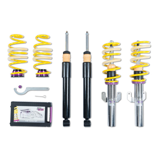 Койловерна підвіска V2 inox — SEAT ARONA (KJ7, KJP), SKODA KAMIQ (NW4), VW T-CROSS (C1) (1.0 TSI…1.6 TDi)