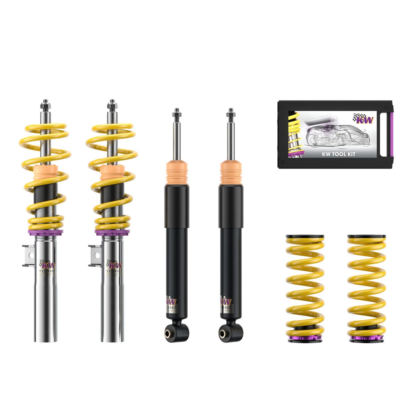 Койловер підвіски V1 inox — HYUNDAI i30 (GD), KIA CEE'D (JD), KIA PRO CEE'D (JD) (1.0 T-GDI…2.0)