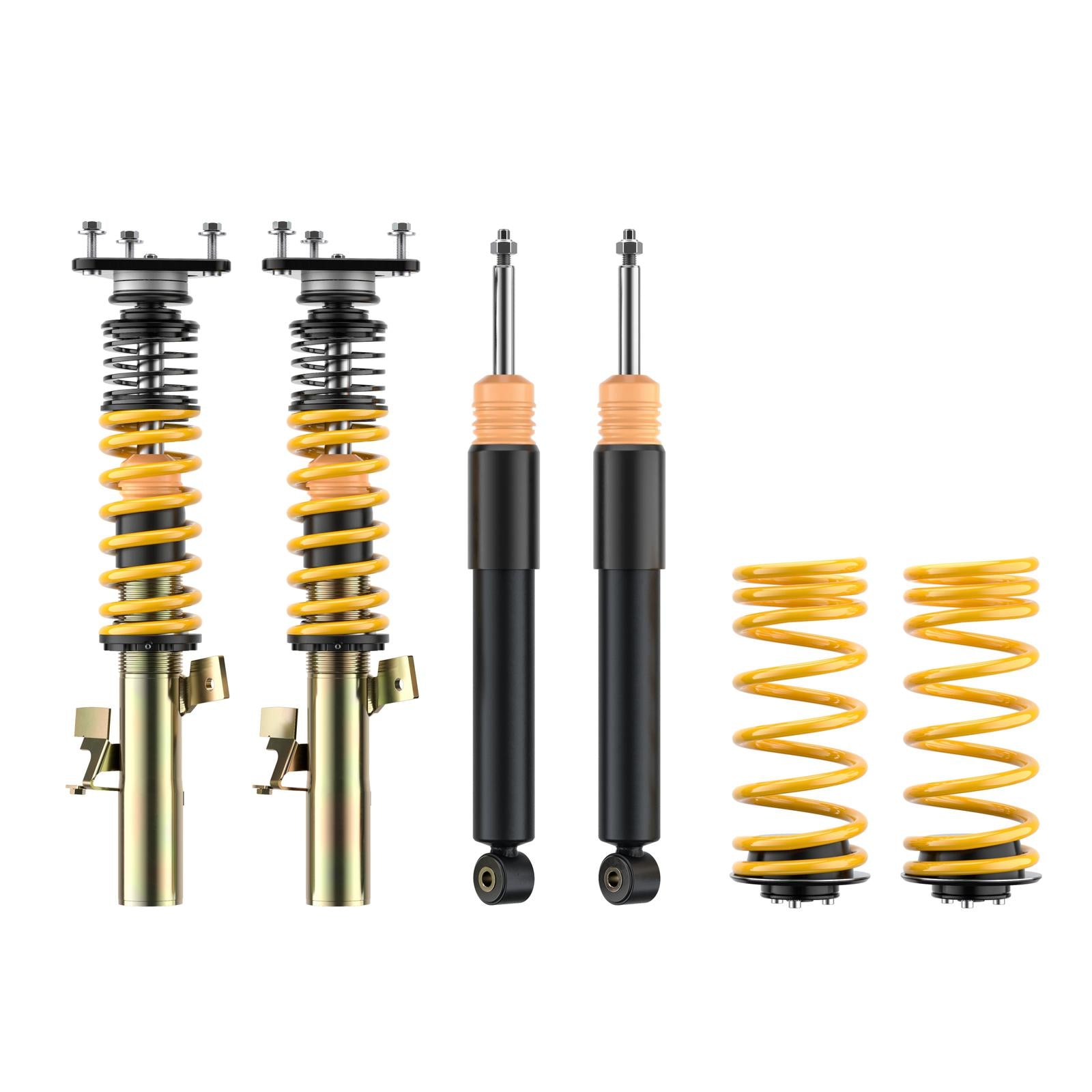 Койловери ST XTA оцинкована сталь (регульована амортизація з верхніми кріпленнями) — FORD FOCUS III (DYB_) (2.3 RS AWD)