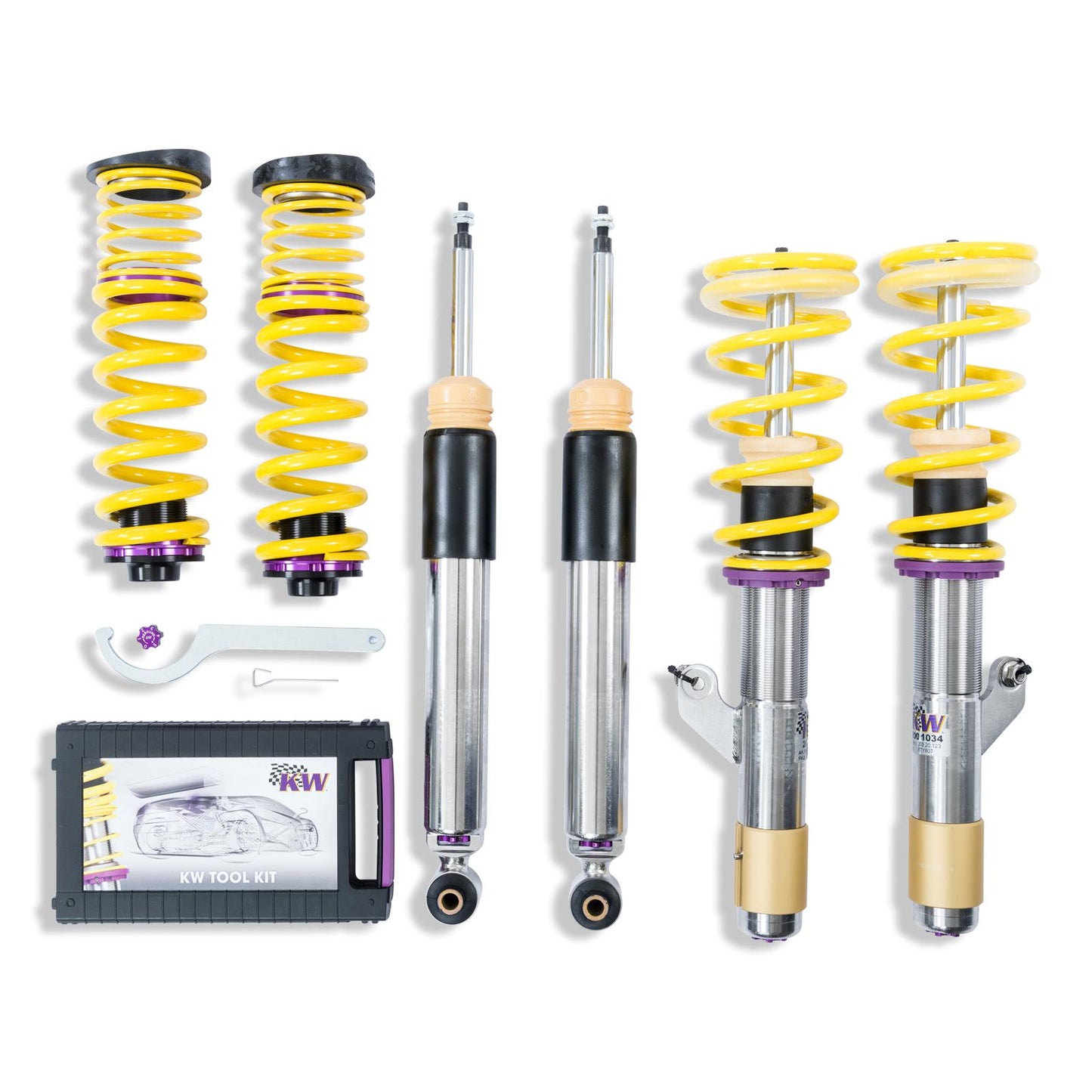 Койловерна підвіска V3 inox — BMW 3 Touring (F31) 3K, BMW 3 Gran Turismo (F34) 3-V, BMW 4 Convertible (F33, F83) 3C, M3, BMW 4 Gran Coupe (F36) 3C (316 d…440 i)