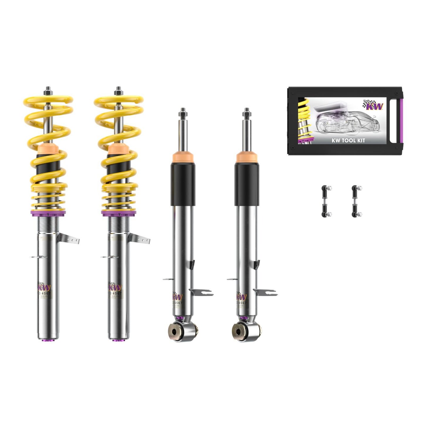 Койловерна підвіска V3 inox — BMW X5 (F15, F85) M7X, X-N1, X5, BMW X6 (F16, F86) M7X, X6 (xDrive 25 d…xDrive 50 i) [352200AL]