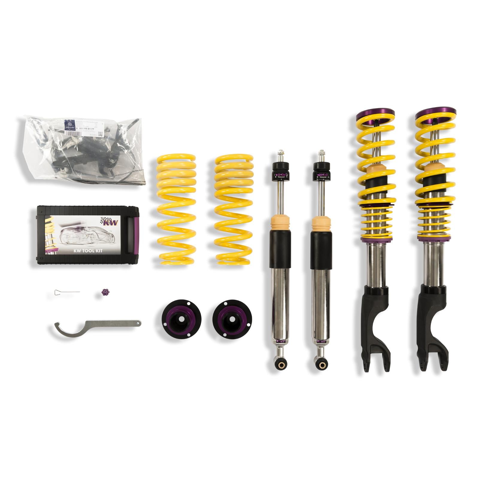 Койловерна підвіска V3 inox — MERCEDES-BENZ C-CLASS (W205) 204, 204 AMG, MERCEDES-BENZ C-CLASS Coupe (C205) 204, 204 AMG (C 200 4-matic…C 450 AMG 4-matic)