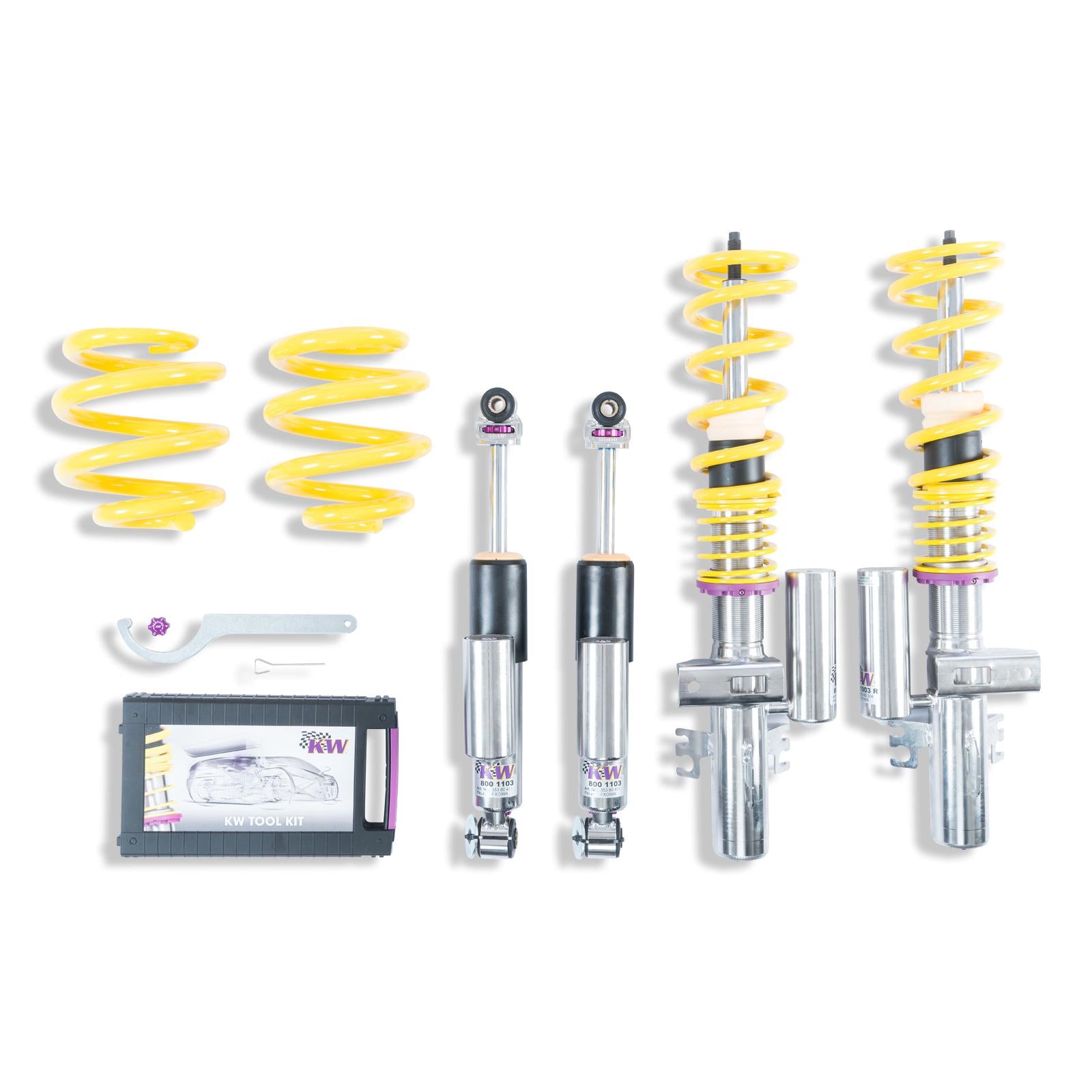 Койловерна підвіска V3 inox — VW CALIFORNIA T6 Camper (SGC, SGG, SHC), VW CARAVELLE Mk VI (SG_, 7HC), VW TRANSPORTER Mk V Box (7H_, 7E_), VW TRANSPORTER CARAVELLE Mk VI Bus (SG_, 7H_), VW TRANSPORTER Mk VI Box (SG_) (1.9 TDI…VR6 3.2 4motion) [35280040]